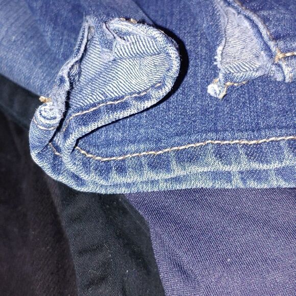 Old Navy Maternity Slim Boot Cut full panel  jeans  Sz 8 - Picture 8 of 8